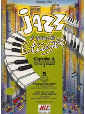 Jazz à tous les étages, cycle 1, 4 mains